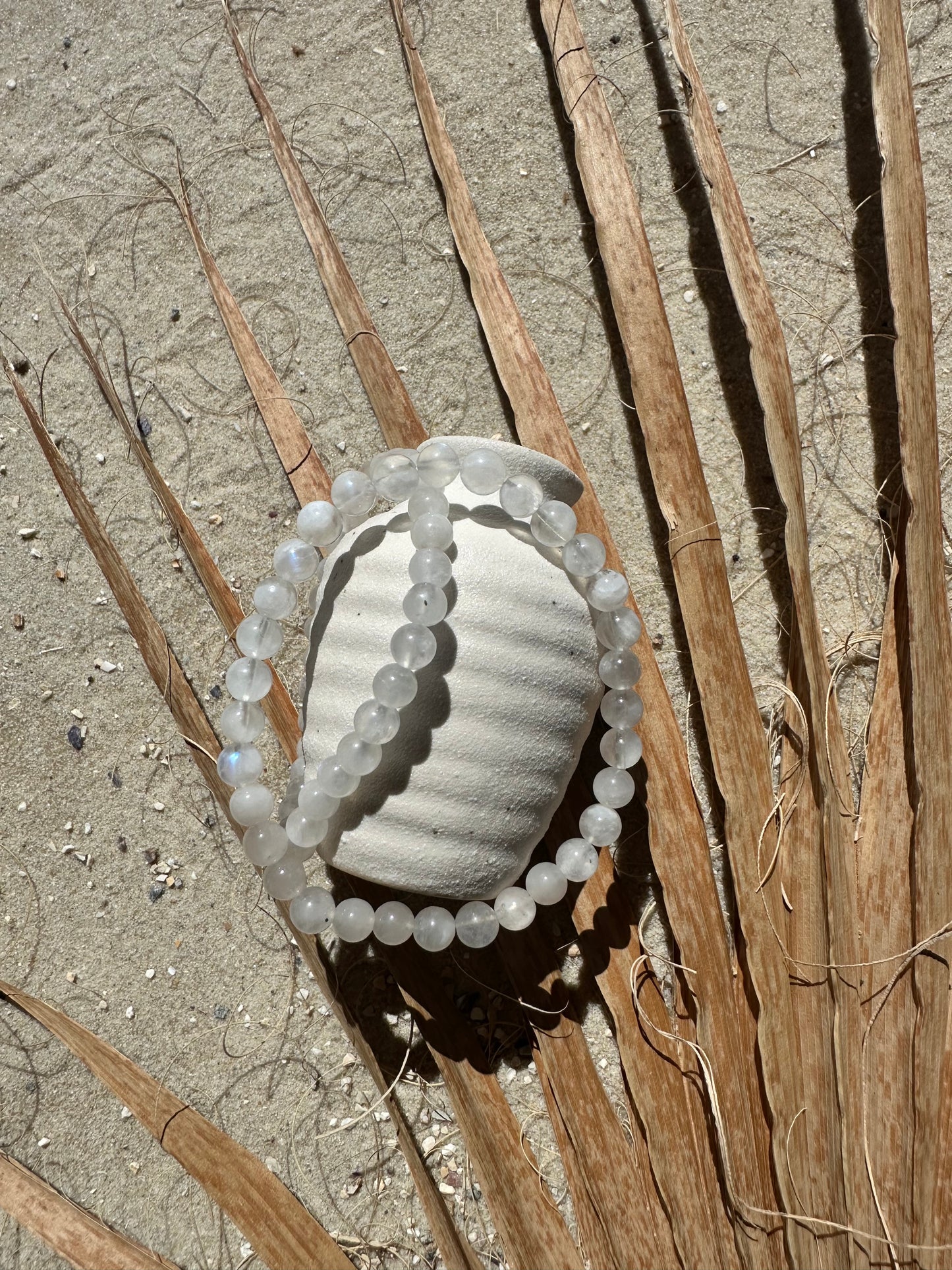Mondstein Kugelarmband