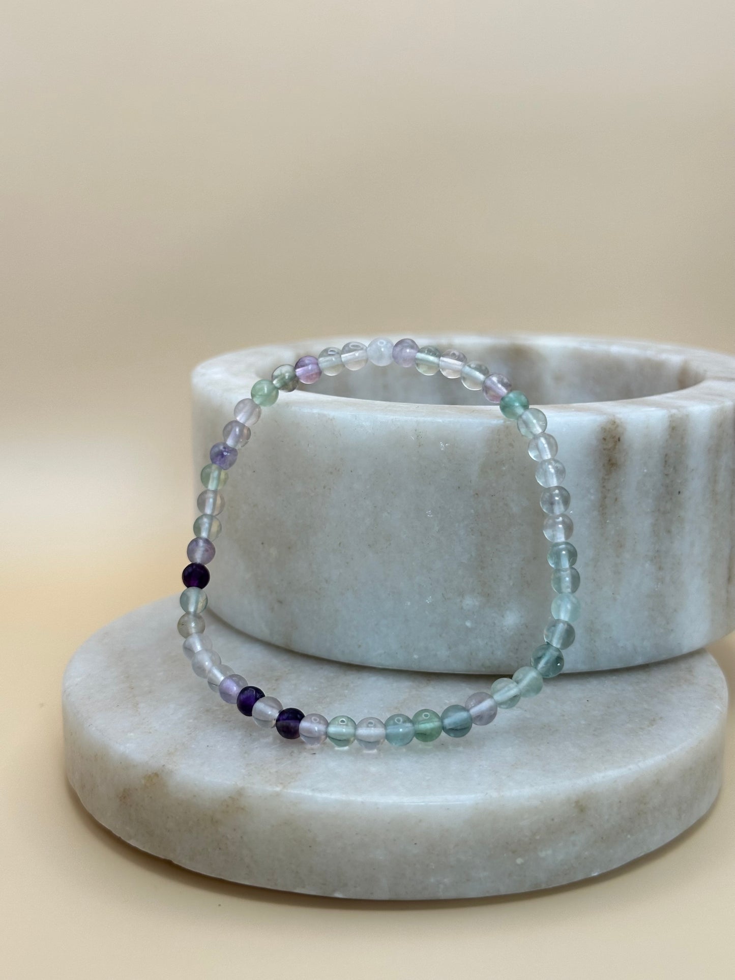 Fluorit Kugelarmband