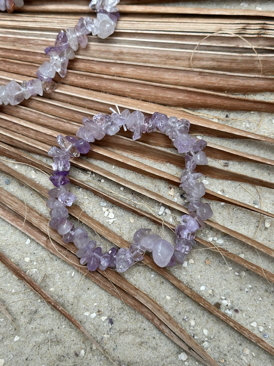 Lavendelquarz Splitterarmband