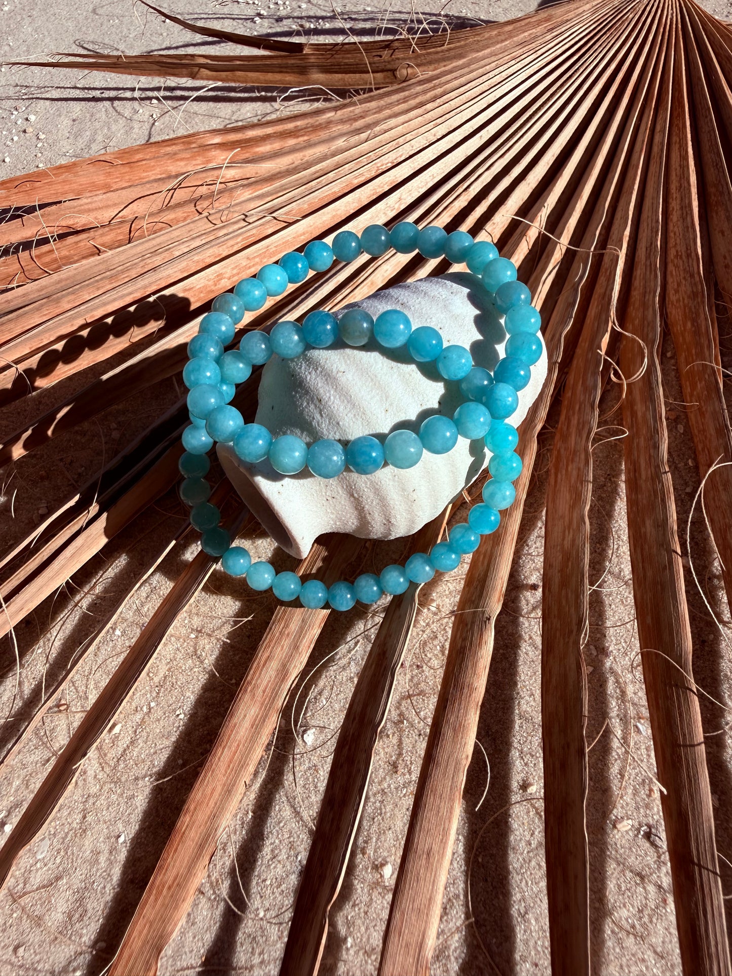 Amazonit Kugelarmband