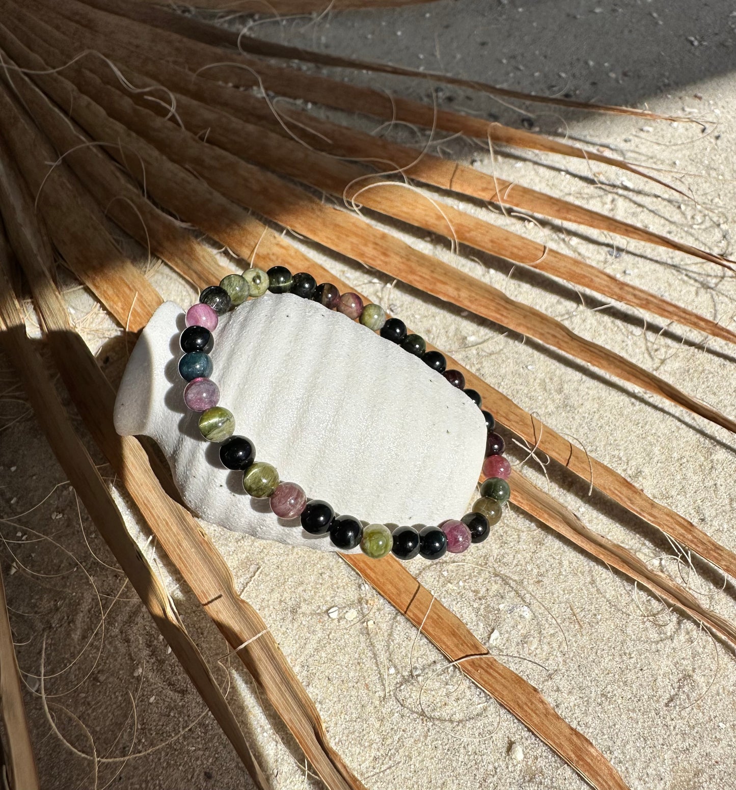 Turmalin multi Kugelarmband