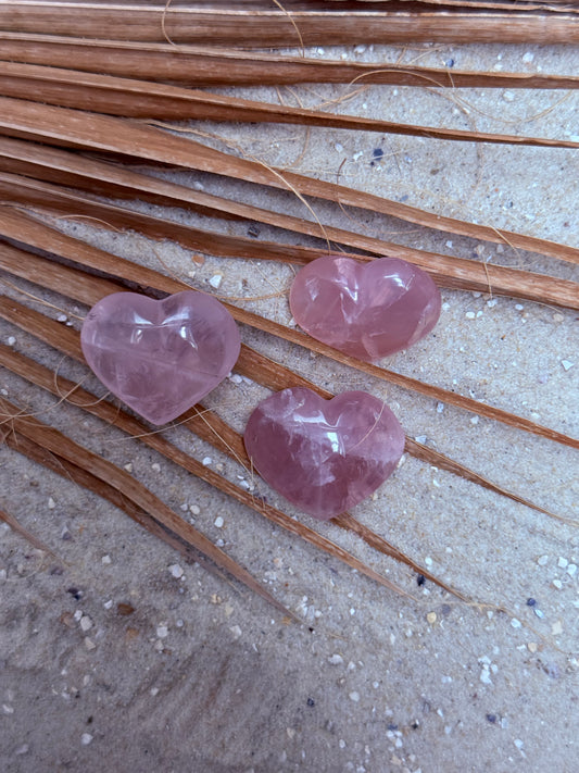 Rosenquarz Herz