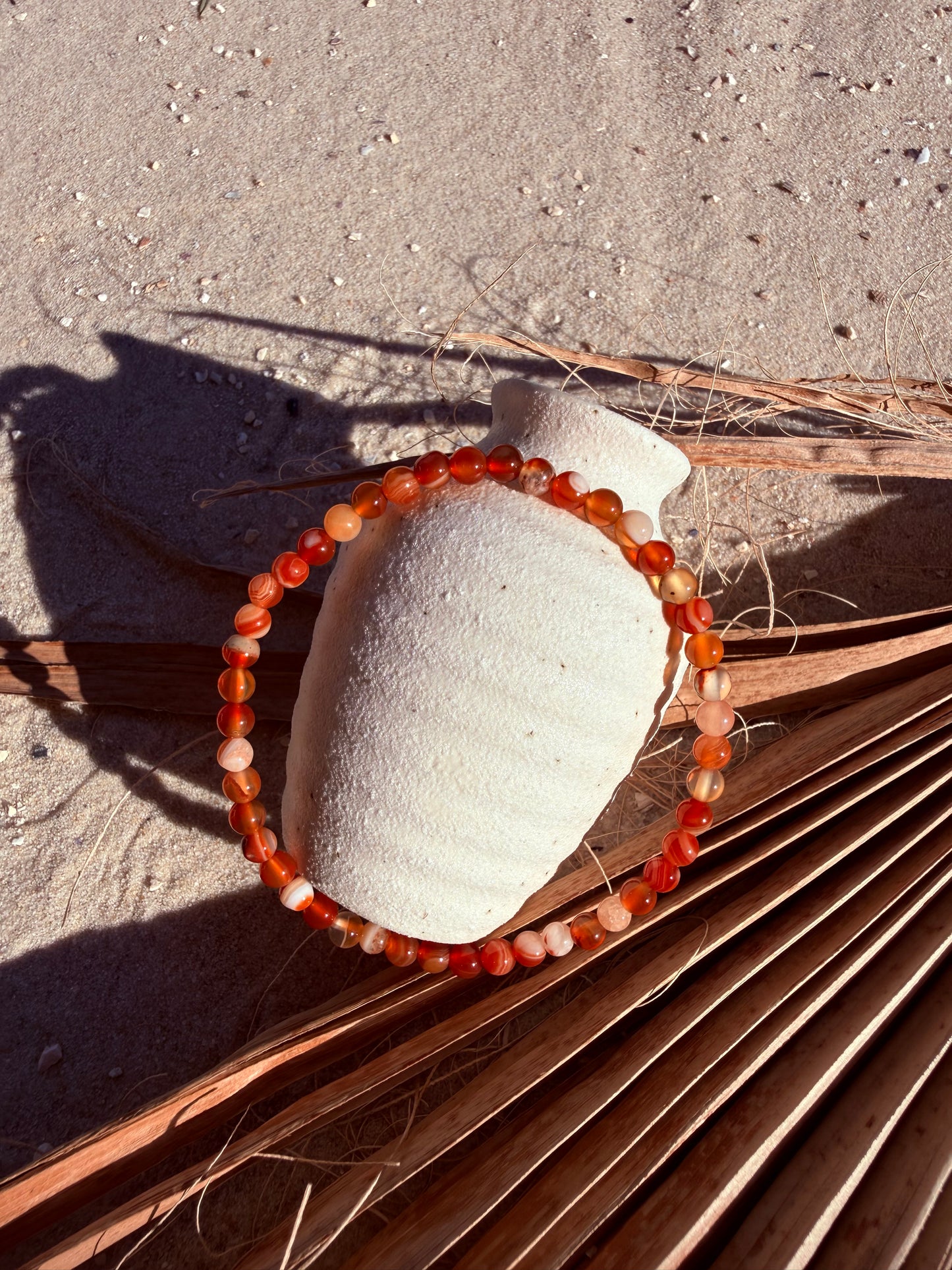 Carneol Kugelarmband