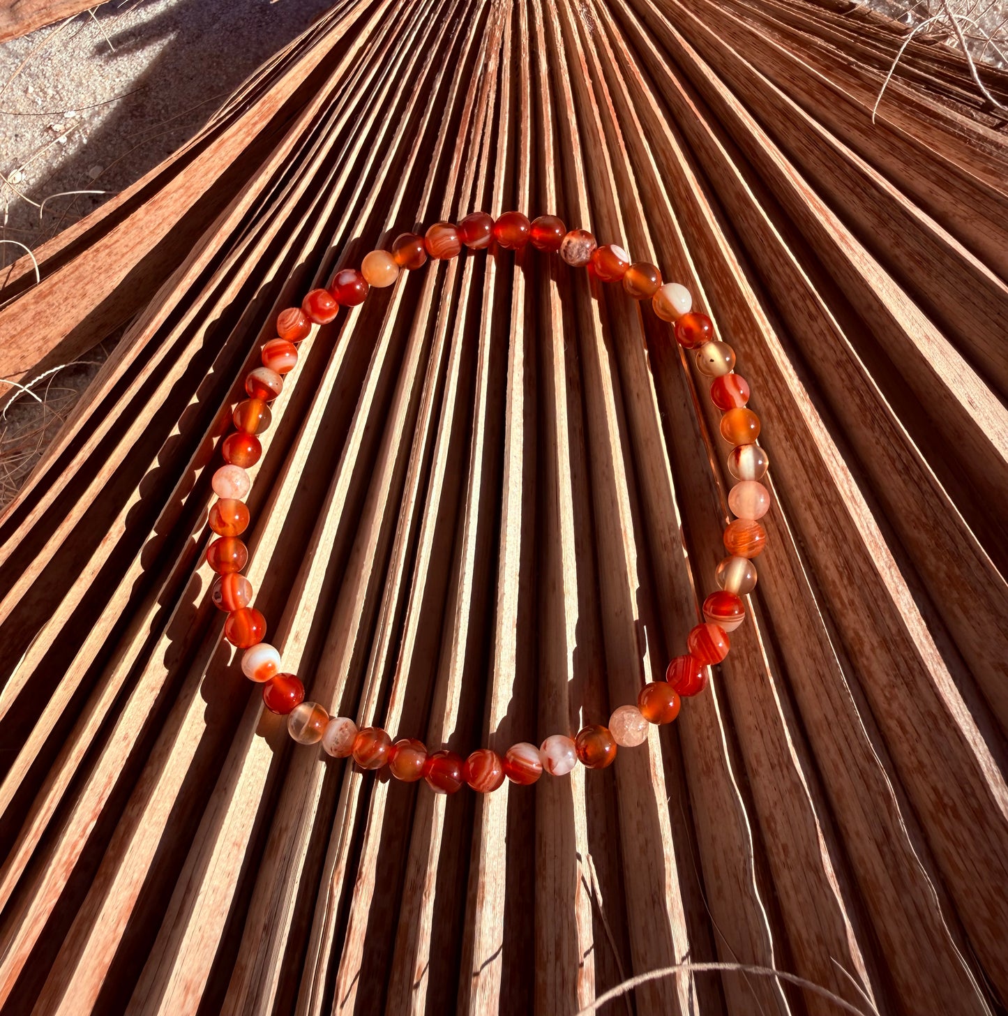 Carneol Kugelarmband