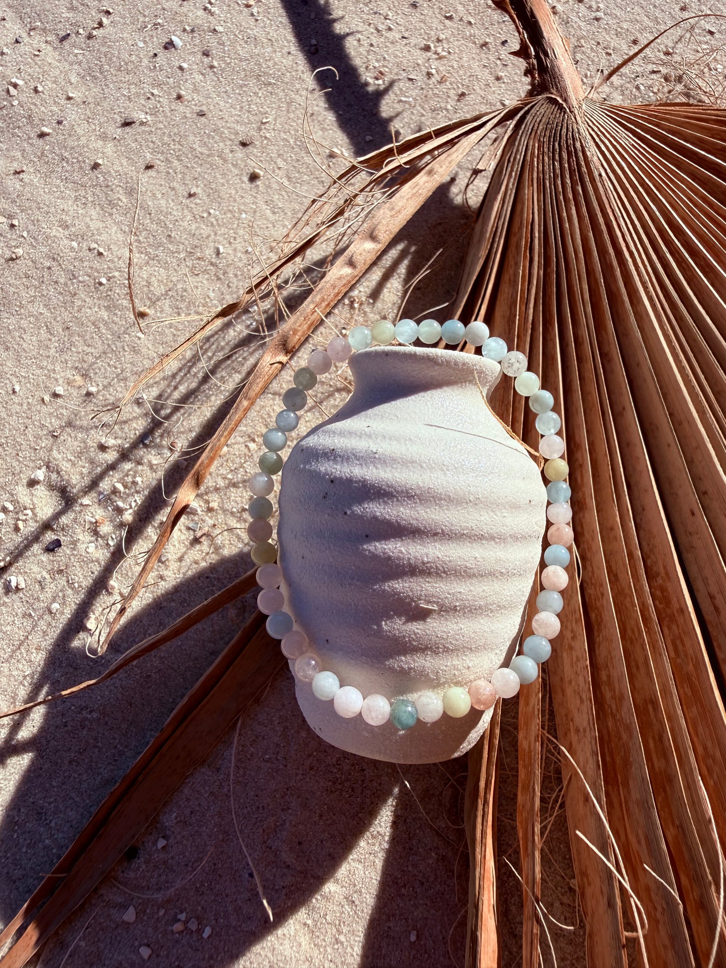 Beryll Kugelarmband (4mm)