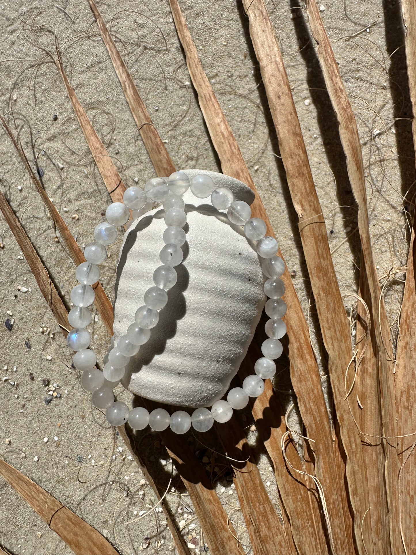 Mondstein Kugelarmband