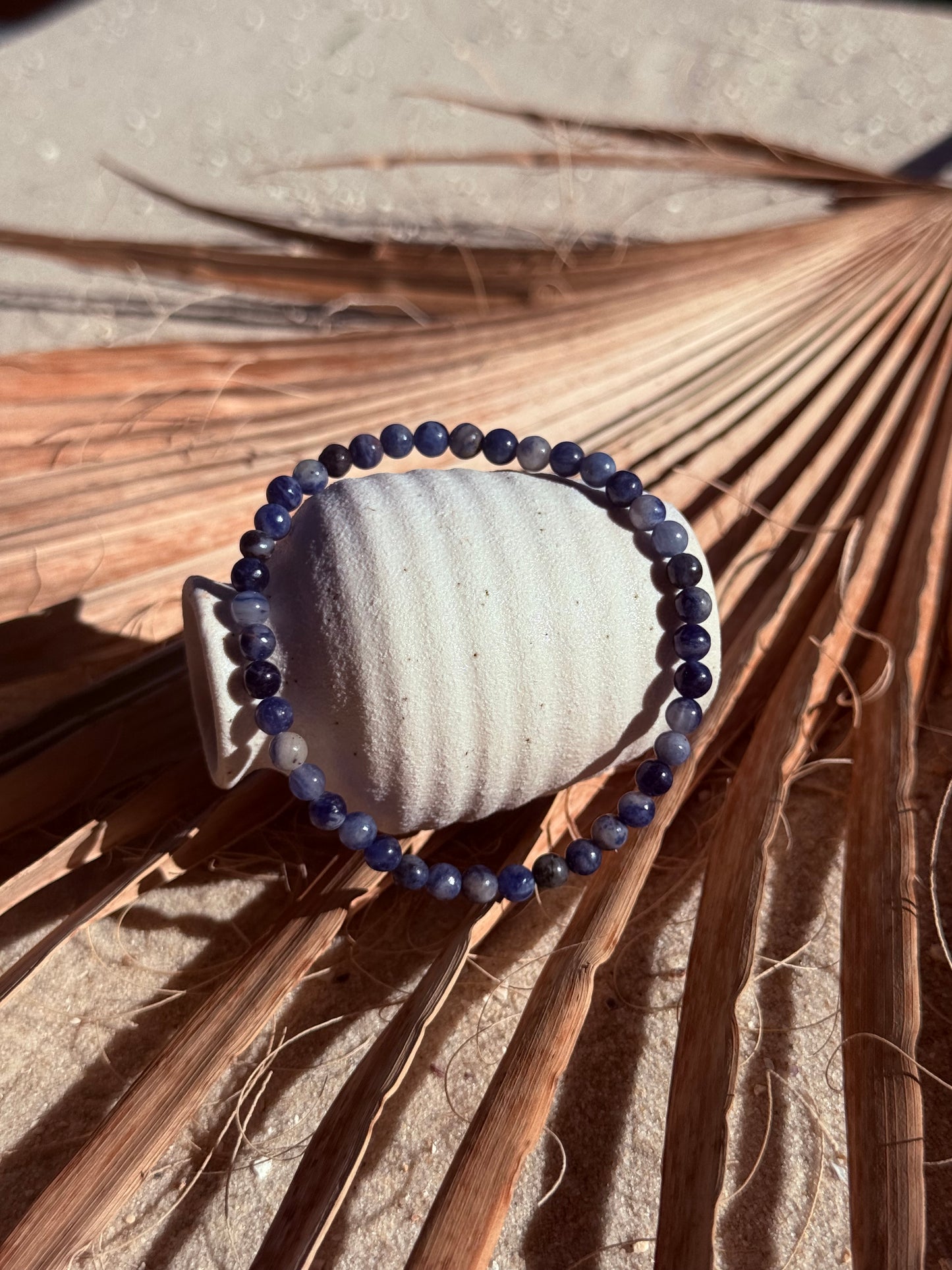 Sodalith Kugelarmband 4 mm