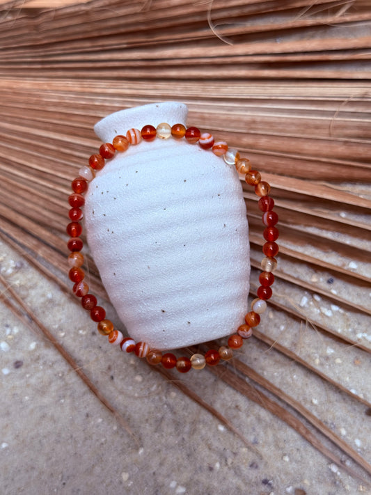 Karneol Kugelarmband