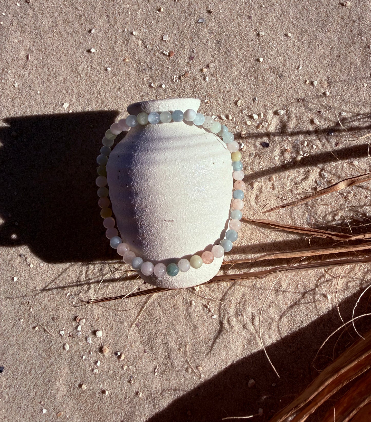 Beryll Kugelarmband (4mm)