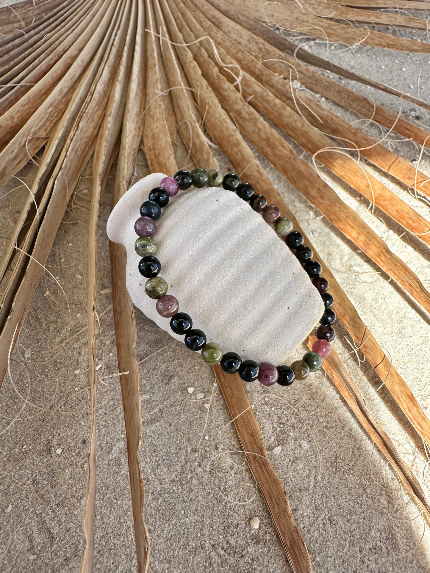 Turmalin multi Kugelarmband