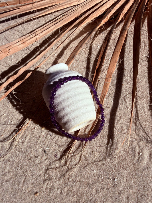 Amethyst Kugelarmband
