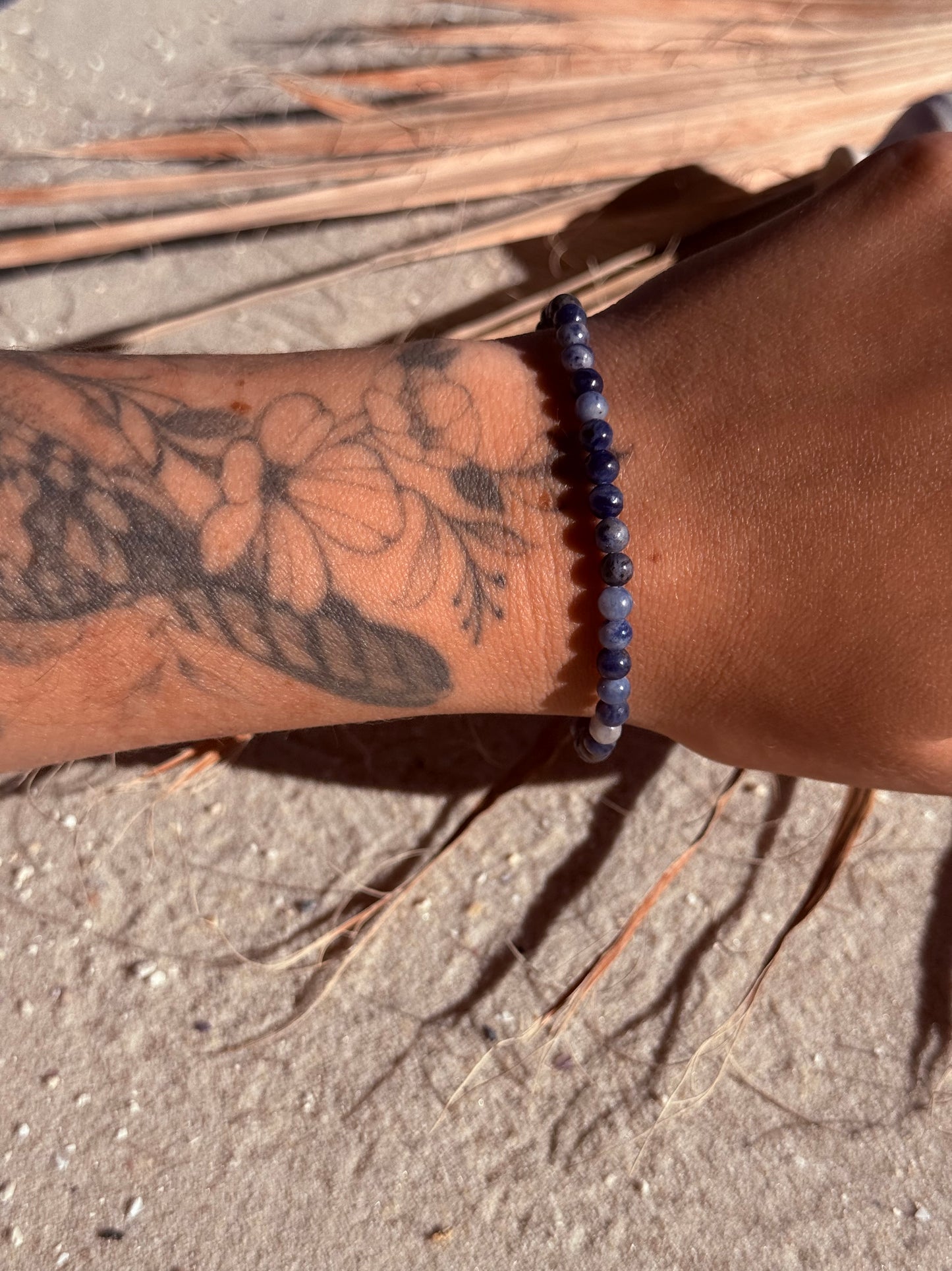 Sodalith Kugelarmband 4 mm