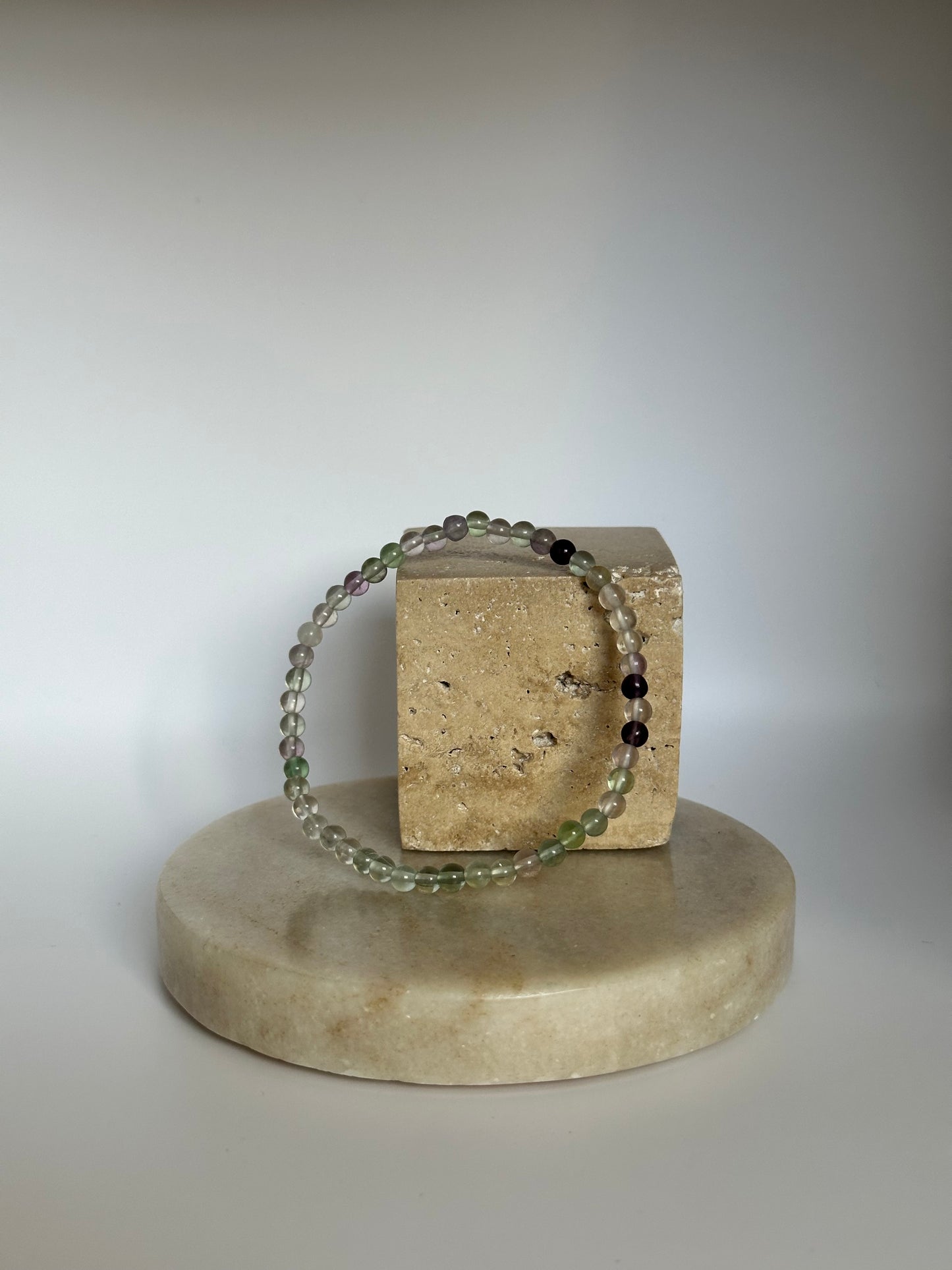 Fluorit Kugelarmband