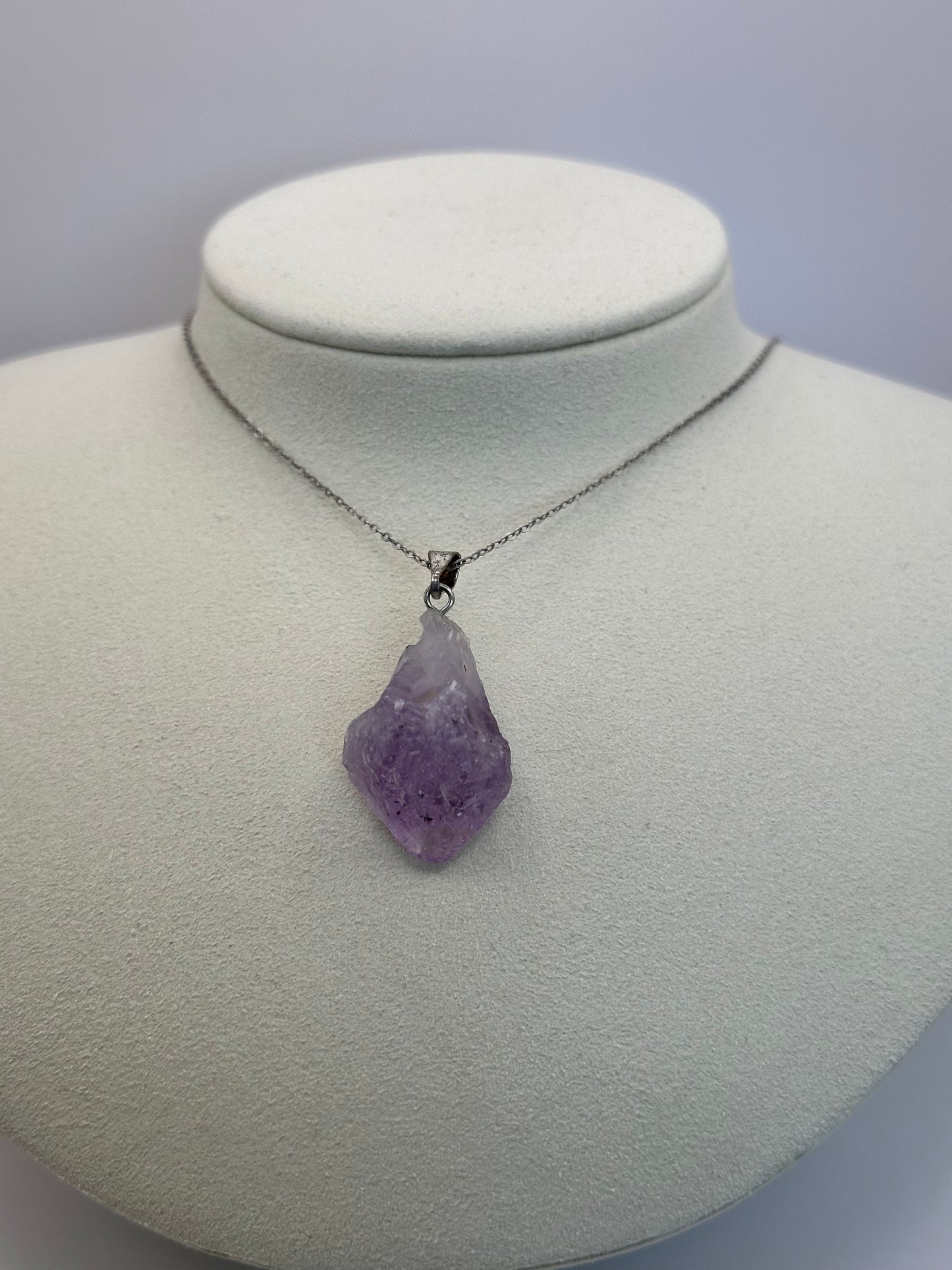 Amethyst Rohstein Anhänger