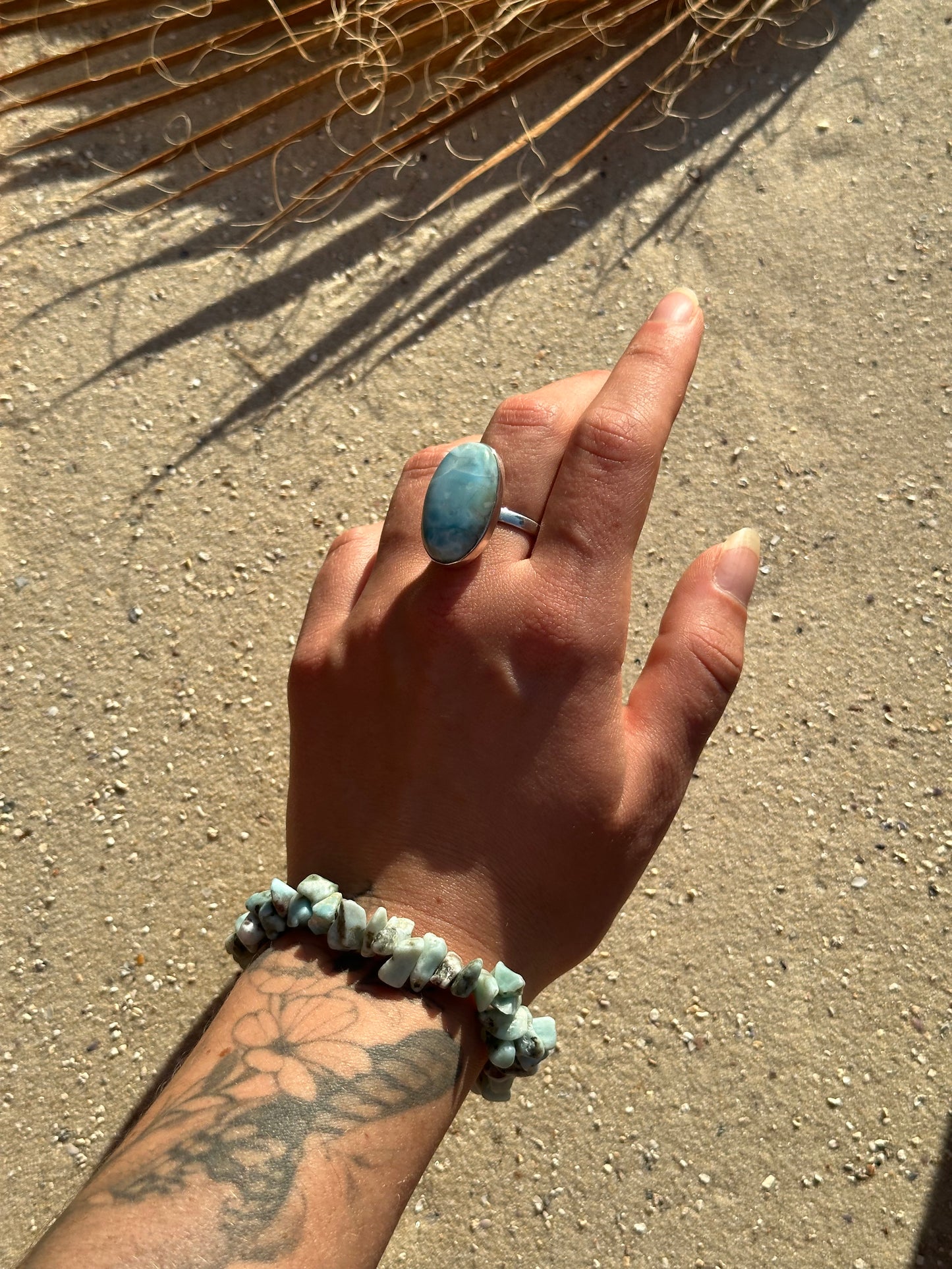 Larimar Ring