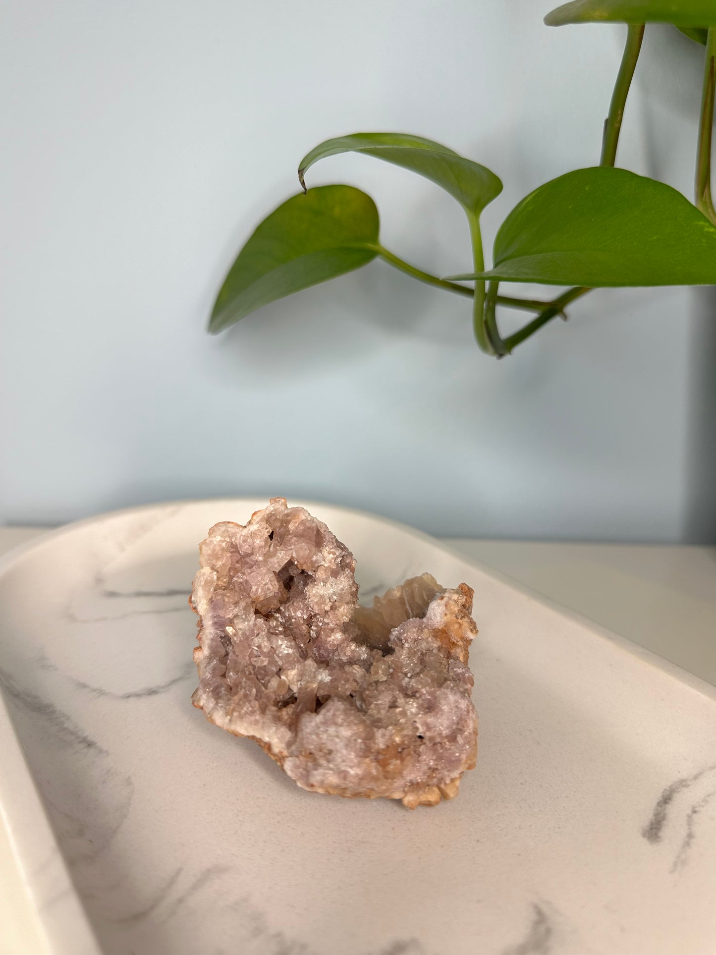 Pink Amethyst Geoden aus Argentinien