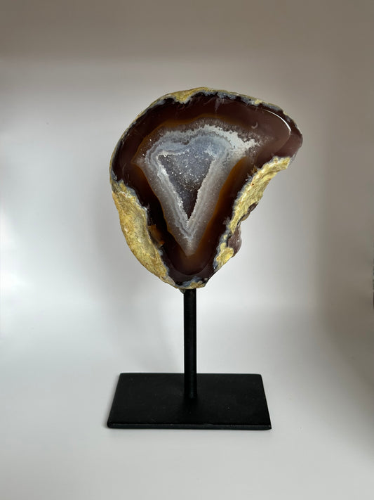 Achat-Geode aus Brasilien