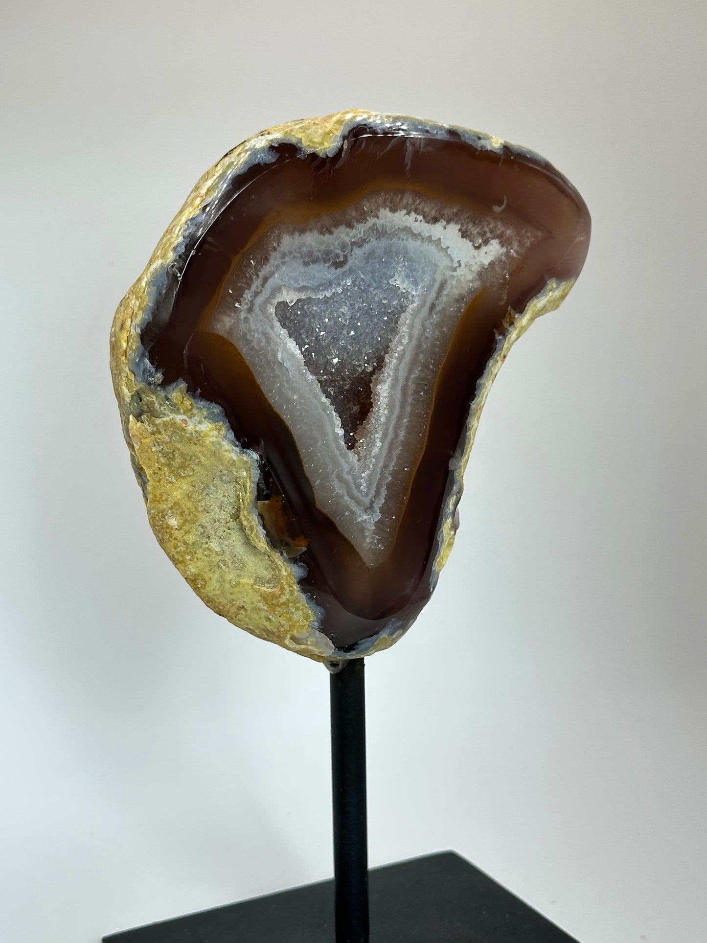 Achat-Geode aus Brasilien