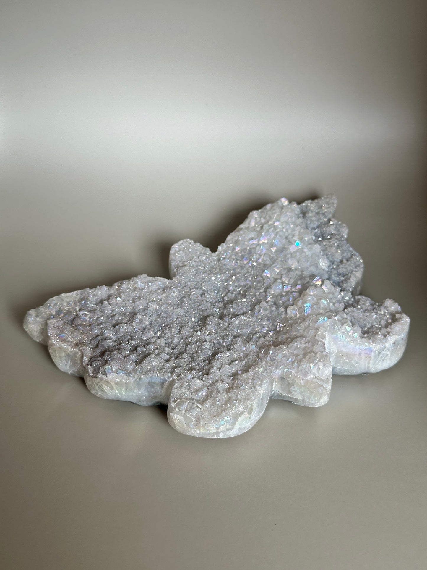 Amethyst Druzy Butterfly