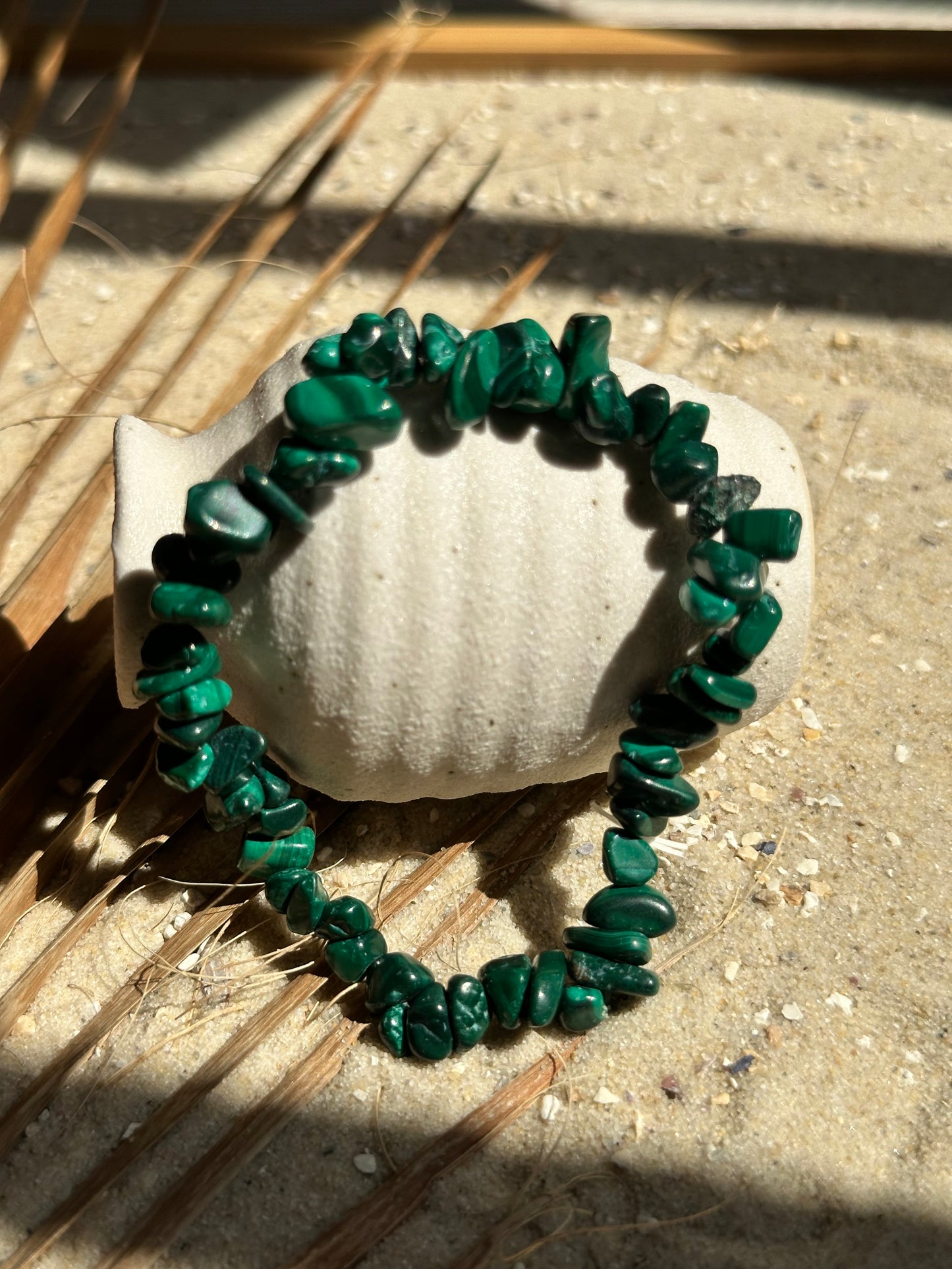 Malachit Splitterarmband