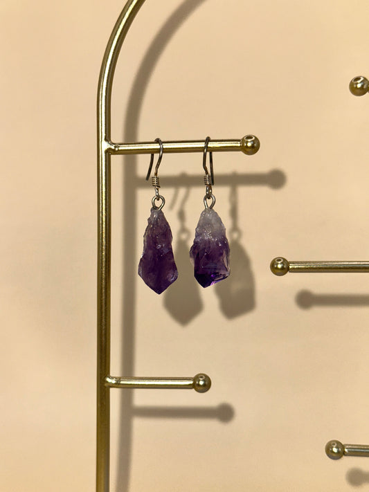 Ohrringe Amethyst – 925er Silber